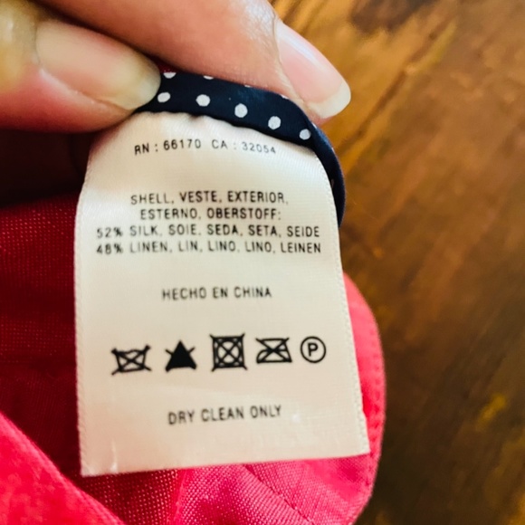 Linen blend short skirt size 6 - Picture 4 of 5